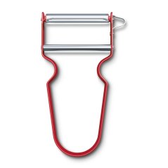 Škrabka Rex s rovným ostřím červená