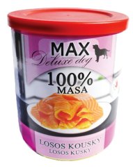 MAX deluxe losos kousky 800g