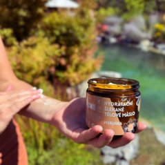 MÁSLO Hydratační šlehané tělové Meruňka 140g NOVINKA PURE HARMONY