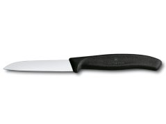 Nůž na zeleninu 8cm plast černý