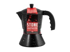 Moka kávovar Stone - na 3 šálky, indukční
