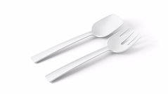 Příbor Paestum na servírování salátu Arctic White