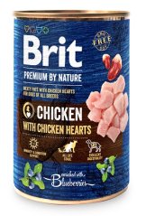Brit Premium by Nature Chicken with Hearts 400g