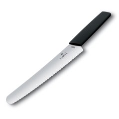 Swiss Modern nůž na chleba 22cm černý