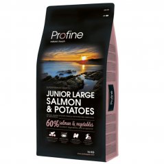 Profine Junior Large Breed Salmon & Potatoes 15+3kg ZDARMA
