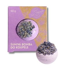 KOUPELOVÁ bomba šumivá levandule 60g NOVINKA PURE HARMONY