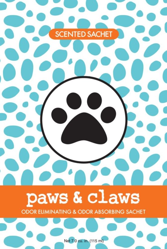 Vonný sáček Paws & Claws Fresh Scents WillowBrook - Barva: bílá, Velikost: 18x12