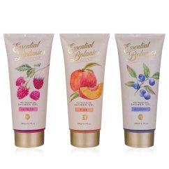 GEL sprchový 200ml ESSENTIAL BOTANICS-FRUITS v tubě, 3 druhy/vůně ACCENTRA