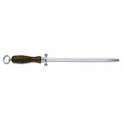 Ocílka s dřevěnou rukojetí kulatá 27cm