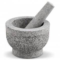 Hmoždíř granitový s tloučkem, 110 mm