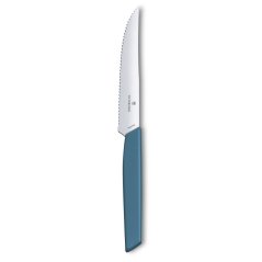 Steakový nůž Swiss Modern 12 cm modrý
