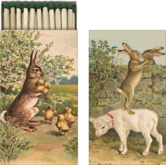 Dárkové zápalky Easter Collage