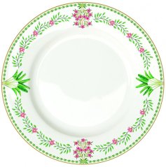 Porcelánový jídelní talíř Botanic Chic