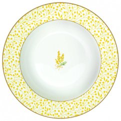 Porcelánový polévkový talíř Mimosa