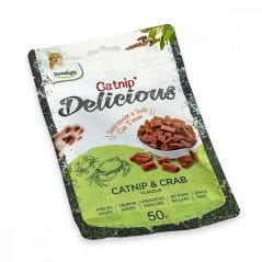 Catnip Delicious Crab Flavour 50g 5+1 ZDARMA