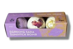 SADA koupelových šumivých bomb levandule NOVINKA PURE HARMONY
