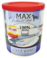 MAX deluxe celé ryby 800g