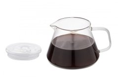 Konvice na kávu z borosilikátového skla, 600 ml