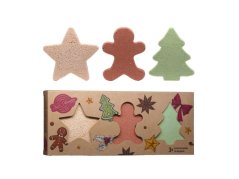 SADA Dárková šumivých bomb Kouzlo Vánoc 3x 60g NOVINKA PURE HARMONY