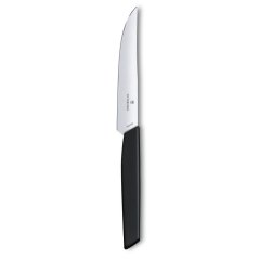 Stejkový nůž Swiss Modern, 12 cm, černý