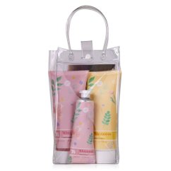 SET koupelový BLOSSOM v průhledné taštičce ACCENTRA