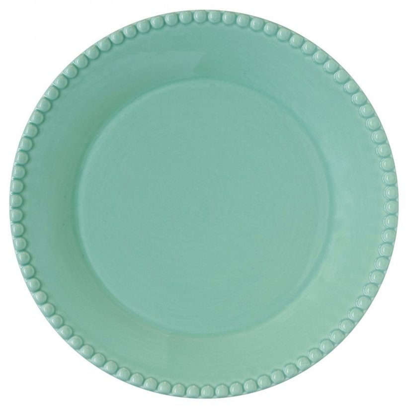 Porcelánový dezertní talíř Tiffany Aquamarine - Barva: zelená