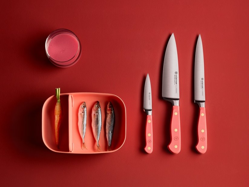 CLASSIC COLOUR Nůž kuchařský, Coral Peach, 16 cm