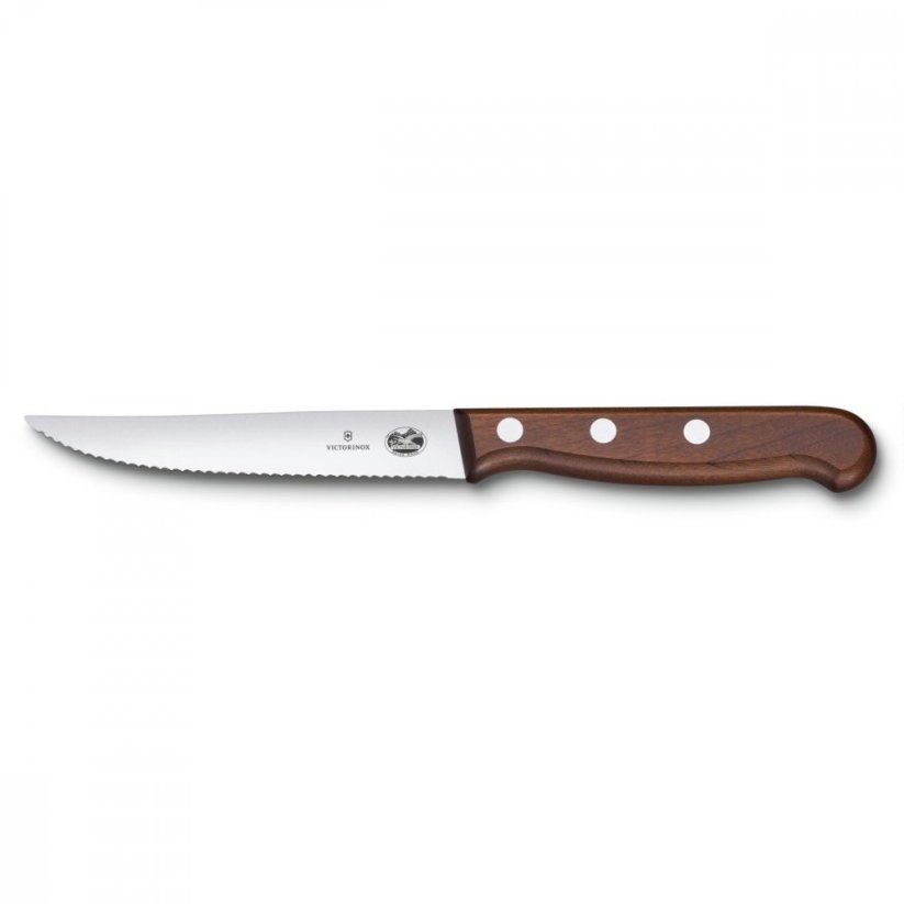 Nůž Steak knife-set, processed maple, wavy, 12cm, 2 pcs gift box