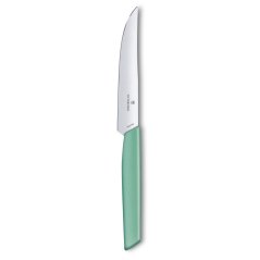 Nůž steakový Swiss Modern 12 cm mentolově zelený