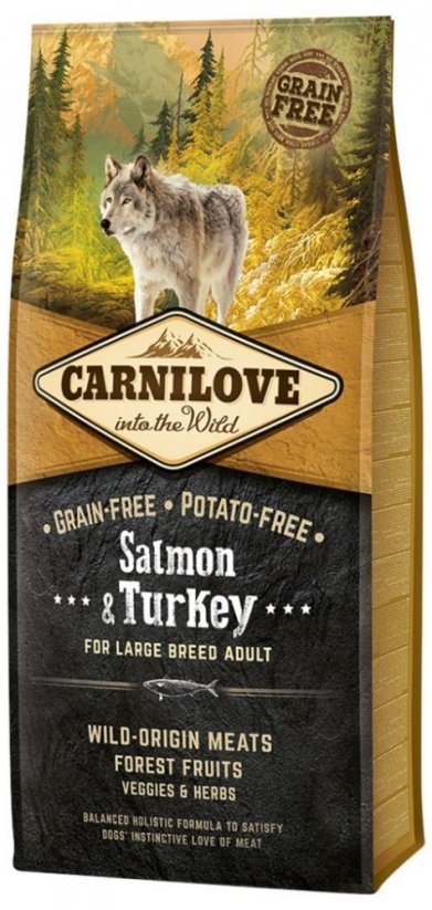 Carnilove Salmon & Turkey for large breed adult 12kg