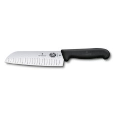 Nůž Fibrox Santoku 17 cm, Černý