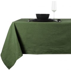 Elegantní ubrus Trix tmavě zelený střední