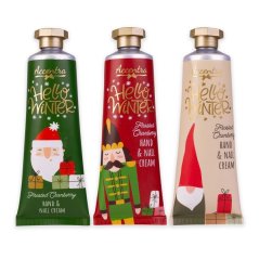 KRÉM na ruce a nehty 60ml HELLO WINTER 3 motivy/1 vůně ACCENTRA