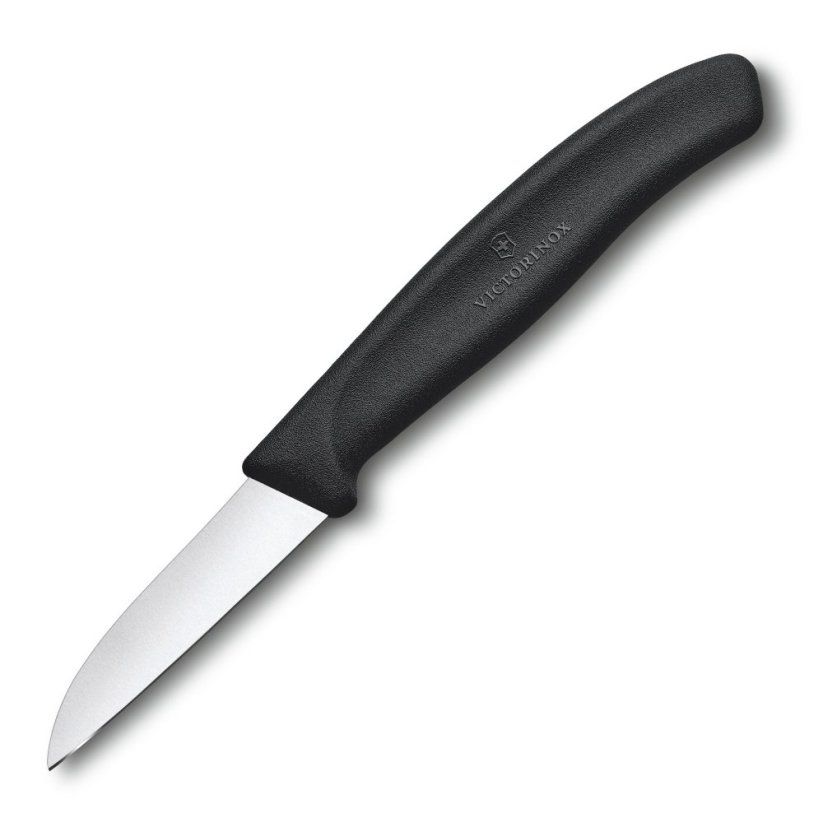 Nůž Swiss Classic, 6 cm, černý