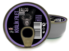 FALCO DOG králík filet 120g