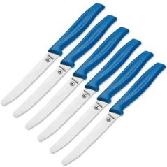 Set kuchyňských nožů Sandwich 6 ks, modré