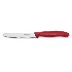 Nůž na rajčata Swiss Classic 11 cm červený