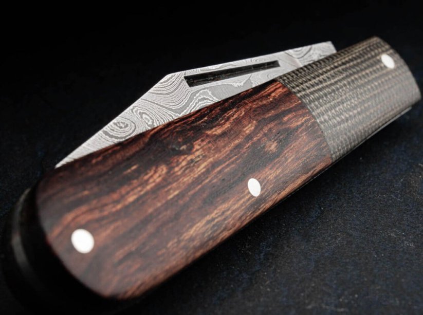 Kapesní nůž Barlow Integral Leopard-Damascus