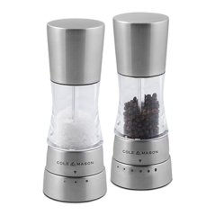 Derwen Mini, Gourmet Precision+, Mlýnek na sůl & Mlýnek na pepř, 157 mm, GS