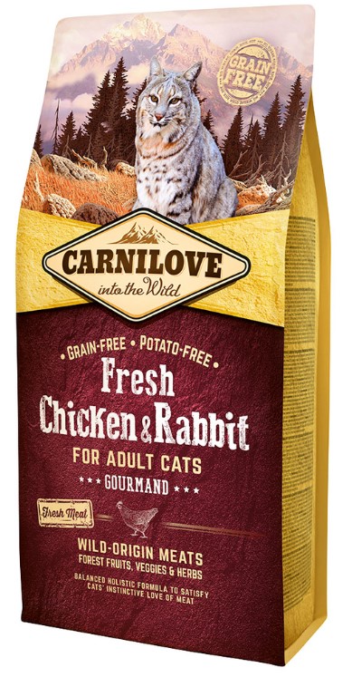 Carnilove Cat Fresh Chicken & Rabbit 6kg