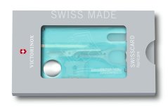 Karta Swiss Card Nailcarre ledově modrá