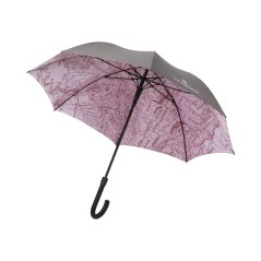 Deštník Brand Collection Heritage Stick Umbrella šedý