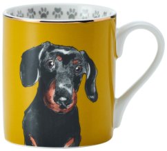 Porcelánový hrníček Dachshund